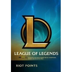 Riot Games league of legends gift card £5 – riot key - eu west server only Cene