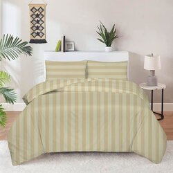 Svilanit Pamučno satenska PREMIUM posteljina Isabella Beige beige 250x200 2x50x70 cm Cene