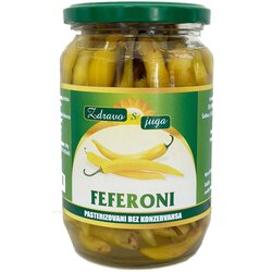 Zdravo_s_juga Feferoni, 310g Cene