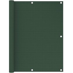 vidaXL Balkonsko platno temno zeleno 120x400 cm HDPE, (20609583) Cene