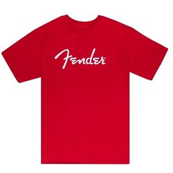 Fender Spaghetti Logo T-Shirt, Dakota Red, XL - 9192401606 Cene