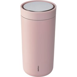 Stelton Potovalni lonček To Go Click, 0,4 l, nežno roza, (5000118393) Cene