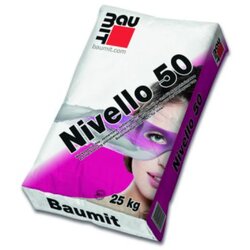 Baumit nivello 50 samonivelišuća masa 25kg Cene