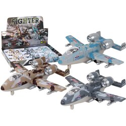 POWERED Fighter Plane Moro Military Jet Cene