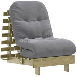 Maison Chic futon - futonski ležalnik z ležiščem 60x206x11 cm impregnirana borovina, (21729499) Cene