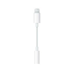 Apple iPhone Audio kabel [1x Muški konektor Dock Lightning - 1x Priključna doza za 3,5 mm banana utikač] Bijela Cijene