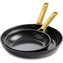 Greenpan Padova Reserve 2Tlg Bratpfannenset 20+26cm Schwarz Cene