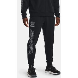 Under Armour Sweatpants UA Pjt Rck Rival Flc Jgr-BLK - Men Cene