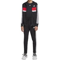 Adidas trenerka za dečake j 3S tib ft ts, crna Cene