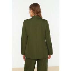 Trendyol Khaki Regular Lined Double Breasted Closure Woven Blazer Jacket Cijene