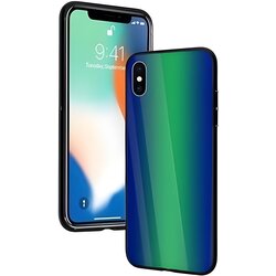 Vennus Glass futrola za Apple iPhone X - Zelena Cene