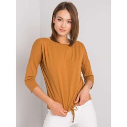 BASIC Feel Good Blouse-RV-BZ-4691.37P-light brown Cene