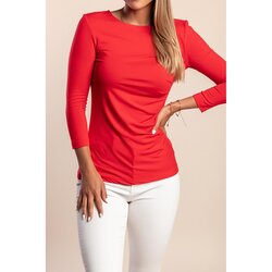 Fenzy Top S 3/4 Rukavima, Crveni Cijene
