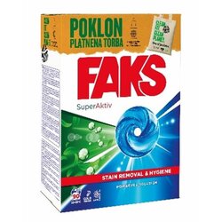 Faks Superaktiv Deterdžent 4,95 Kg - 90 pranja + POKLON PLATNENA TORBA Cijene