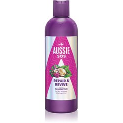 Aussie SOS Repair & Revive hranilni šampon za obremenjene lase in lasišče 500 ml Cene