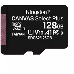 Kingston kartica 128GB Canvas Select Plus microSDXC Class 10 UHS-I Cene