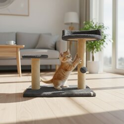 Paws & Whiskers Grebalica za mačke Tiana, antracit Cene