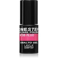 Layla Cosmetics One Step lak za nokte nijansa n.35 Strike Fluo 5 ml Cene