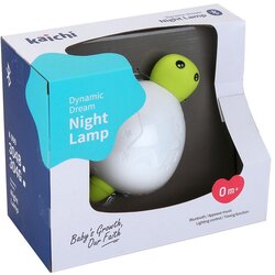 Kaichi Noćna lampa Kornjača zeleno-bela Cene