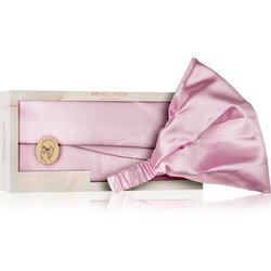 Revolution Haircare Curl Protector Satin Headband satenska traka za kosu za valovitu i kovrčavu kosu nijansa Pink 1 kom Cene