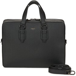 Lancel Torba za dokumente CHARLIE DE - DOUBLE ZIP Črna Cene