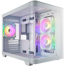 Fortron FSP S380-WA Micro Tower White Cene