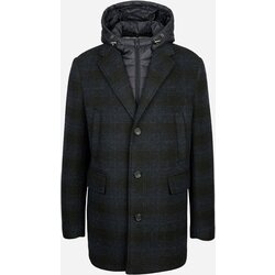 Geox Men's Dark Blue Coat Claudio - Men's Cijene