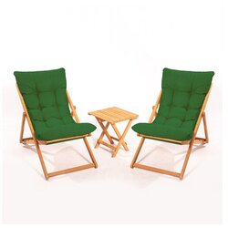 Hanah home baštenski set stola i stolica (3 komada) MY005- z Cene