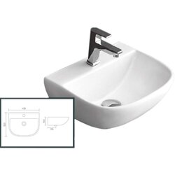 Quartz lavabo Pearl 40.5x32cm Ket Cene
