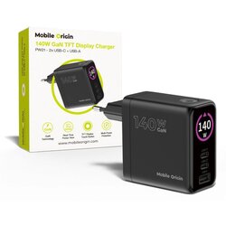 MOBILE ORIGIN 140W GaN Charger PW21 2x USB-C + 2x USB-A Cene