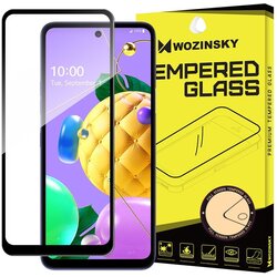  Kaljeno staklo zaštitnik zaslona s okvirom za LG K62 / K52 / K42 Cijene