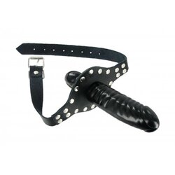 Strict Leather Gag Ride Me Cene