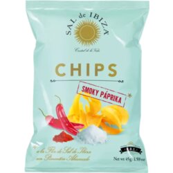 Sal de Ibiza Chips Smoky Paprika - 45 g Cene