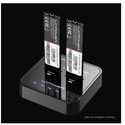LC-Power Docking stanica za M.2 SSD LC-DOCK-M2-NVME, USB 3.2 Cijene