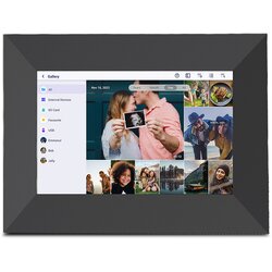 PRIXTON Digitalni fotoalbum Prado S z WiFi in mobilno aplikacijo, 7-palčni zaslon na dotik, 1 GB RAM / 32 GB pomnilnika Flash, črna barva, (5000147150) Cene