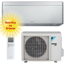 Daikin klima uređaj 3,4kW FTXA35CS/RXA35A - stylish, za prostor do 35m2, a+++, R-32 Cene
