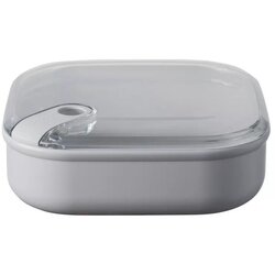 OMADA Pull Box nizka posoda za shranjevanje 19,5x19,5xh6,7cm / 1l siva / pvc, (21318319) Cene