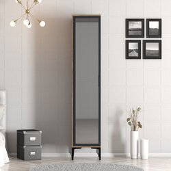 Hanah home Hanah kućni ormar Kumsal R 40x47.5x201.4cm Orah Cijene