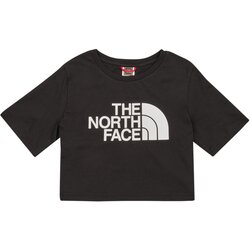 The North Face Girls S/S Crop Easy Tee Crna Cijene