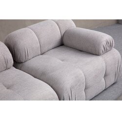 Atelier Del Sofa Dvosjed Petite 2, 190 x 95 x 75 cm, Svijetlo siva Cijene