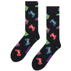 Happy Socks Dokolenke Controller Črna Cene