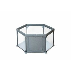 Freeon ogradica za igranje hexagon siva Cene