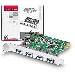 CON PCIe -> USB 3.1Gen1 AF x4 + LP, PCEU-43V, AXA Cene