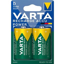 Varta power accu baterija mono / d, 2 kos Cene