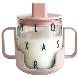 Design Letters ružičasta dječja šalica Grow With Your Cup Cene