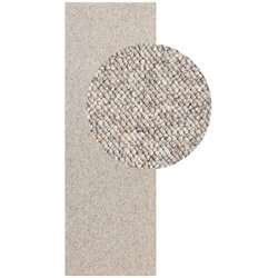 Elle Decoration Siva/krem periva staza 80x240 cm Rocco Dark Cream – Cene