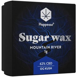  Happease mountain river cbd vosek 62% cbd, 1 g Cene