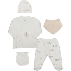 Bistyle komplet za izlazak iz rodilišta DR DH 12113 BS12113 U bijela 62 Cene
