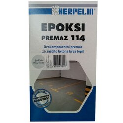 AMAL Dvokomponentni epoksi premaz Amal Herpelin 114 (RAL 7035 siv, 1 kg)