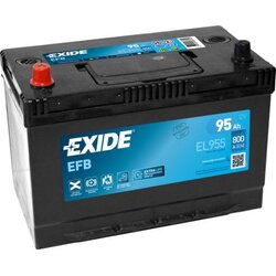 Exide akumulator 95AH start-stop-efb EL955 Cene